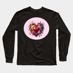 Fluttering Romance Long Sleeve T-Shirt